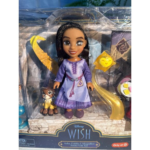 Disney Wish Asha, Dahlia & Magnifico Gift Set with 6 inch dolls - Picture 5 of 6